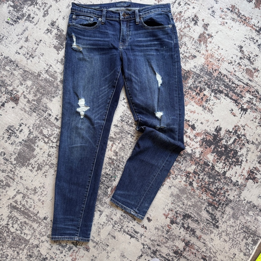 Lucky Brand Sienna Slim Boyfriend Jeans Dark Wash 4/27